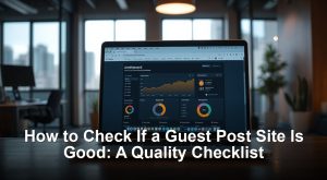 How to Check If a Guest Post Site Is Good: A Quality Checklist