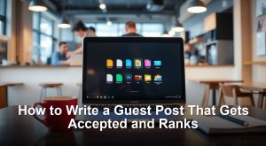 How to Write a Guest Post That Gets Accepted and Ranks