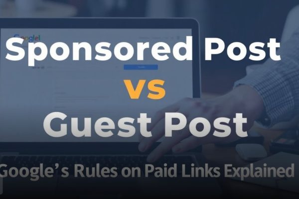 Sponsored Post vs Guest Post: Google’s Rules on Paid Links Explained